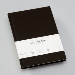 Semikolon Note Book Classic A5 Ruled - Black