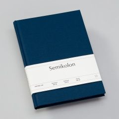 Semikolon Note Book Classic A5 Ruled  - Marine