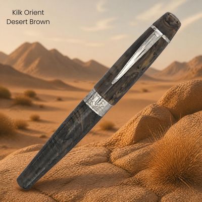 Kilk Orient Desert Brown Fountain pen  with  # 6 Jowo Stainless Nib