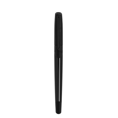 ST DUPONT Fountain Pen Defi Millennium Matte Black- Stainless Steel Black Nib - Fine Nib