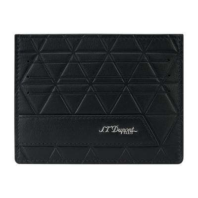 ST Dupont Credit Card  Holder  Firehead Black