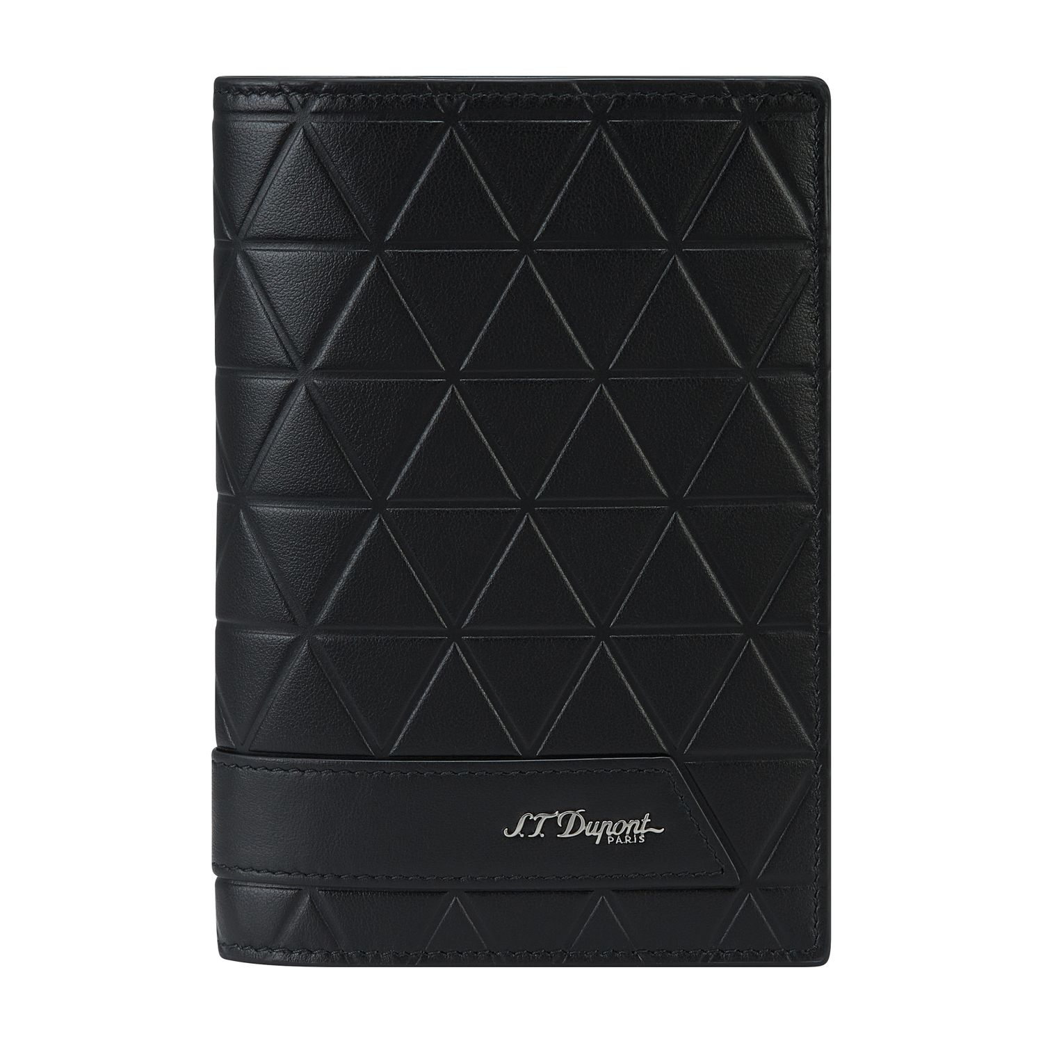 ST Dupont Passport  Holder  Firehead Black