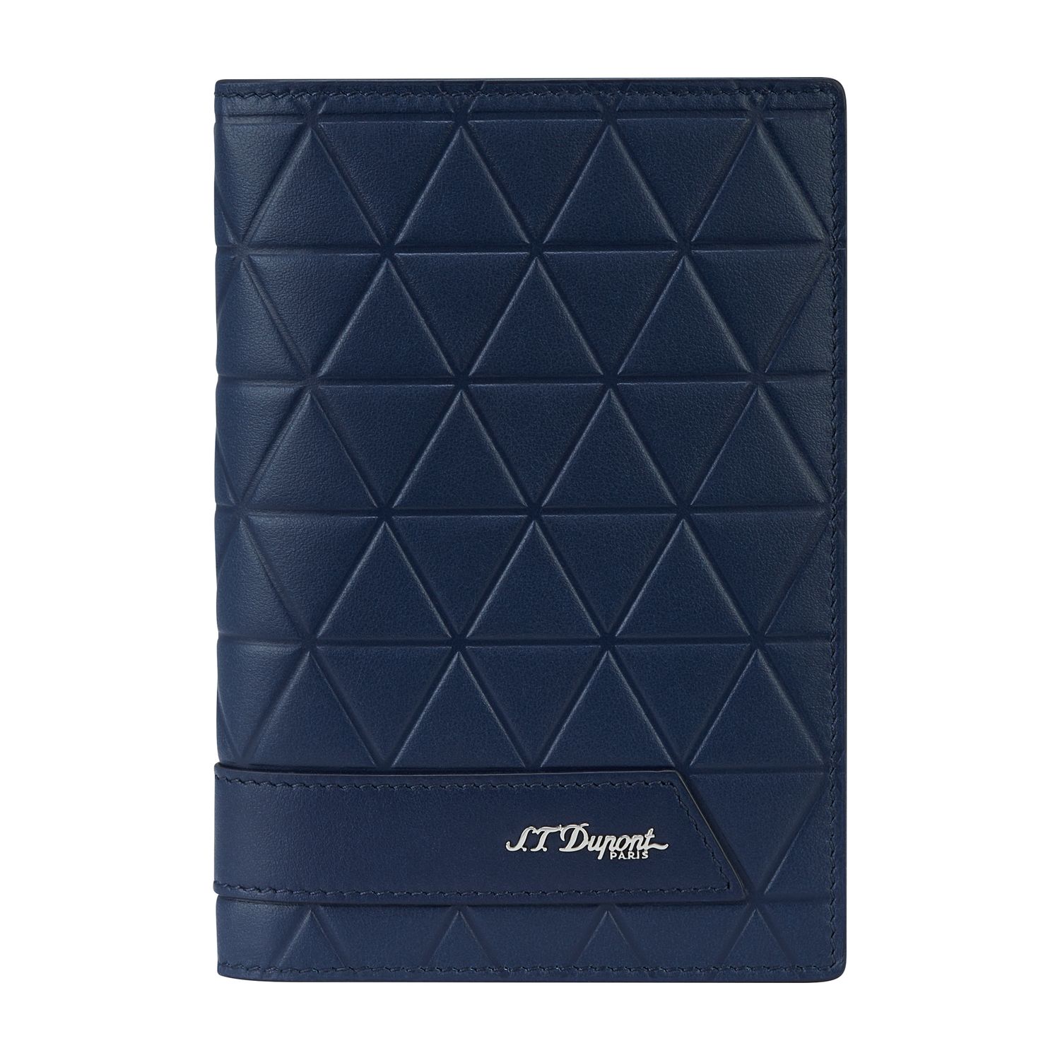 ST Dupont Passport  Holder  Firehead Blue