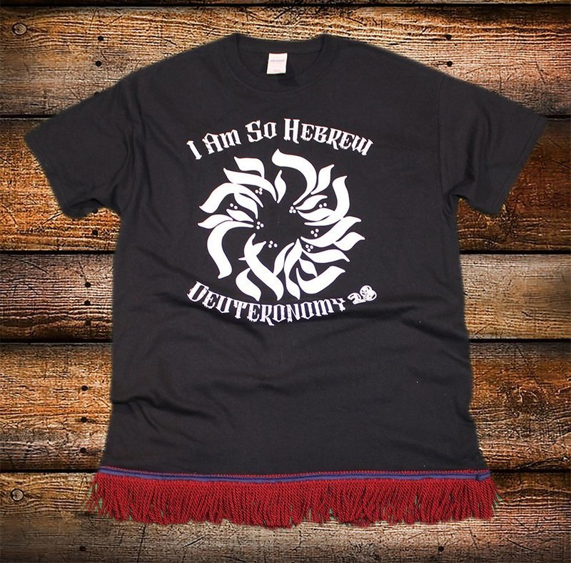 Hebrew Israelite - Black - Red Fringed Deut. 28