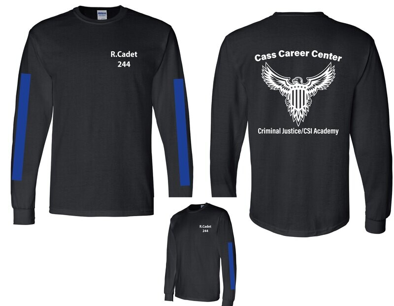 Thin Blue Line Long Sleeve Tees