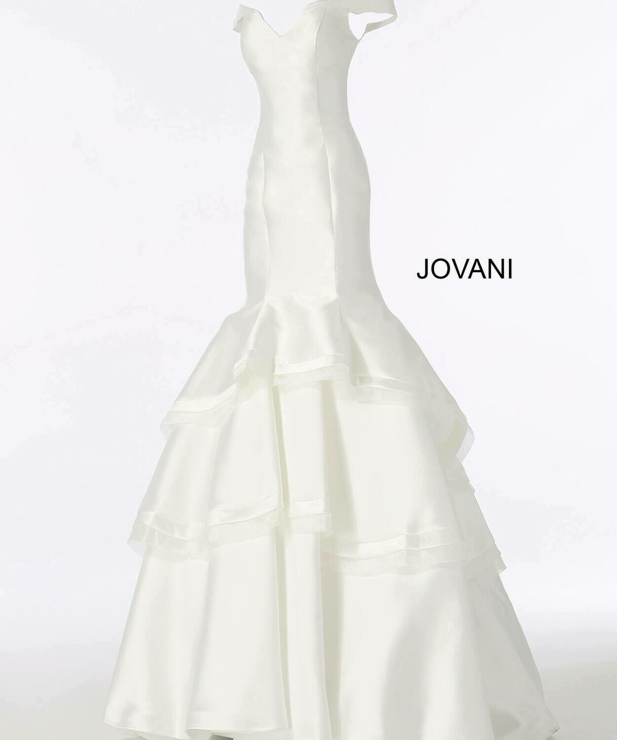 JOVANI Mermaid Gown - SZ 12 in White