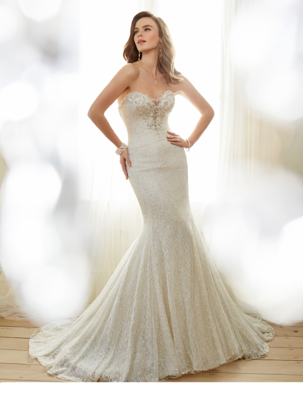SOPHIA TOLLI "Angelique" Wedding Dress - SZ 10