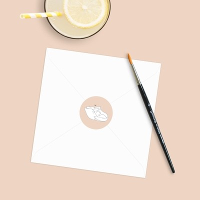 Stickers naissance pour Jumeaux