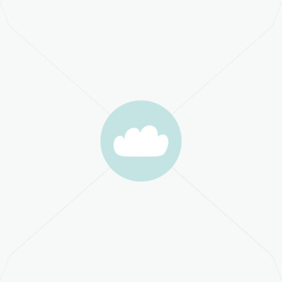 Stickers de baptême petit nuage pour garçon Stickers de baptême petit nuage pour garçon
