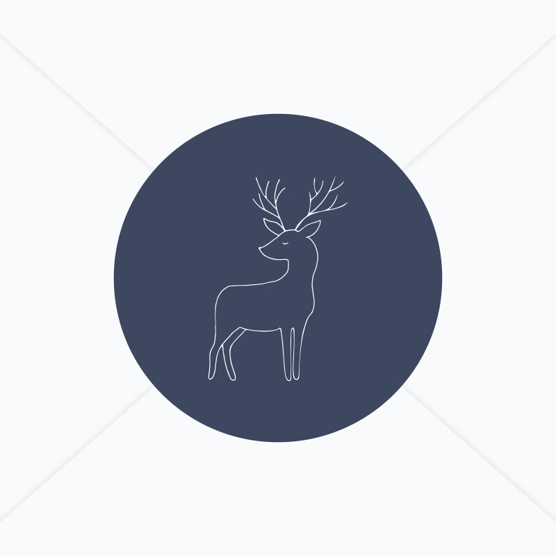 Stickers de naissance animaux de la forêt
