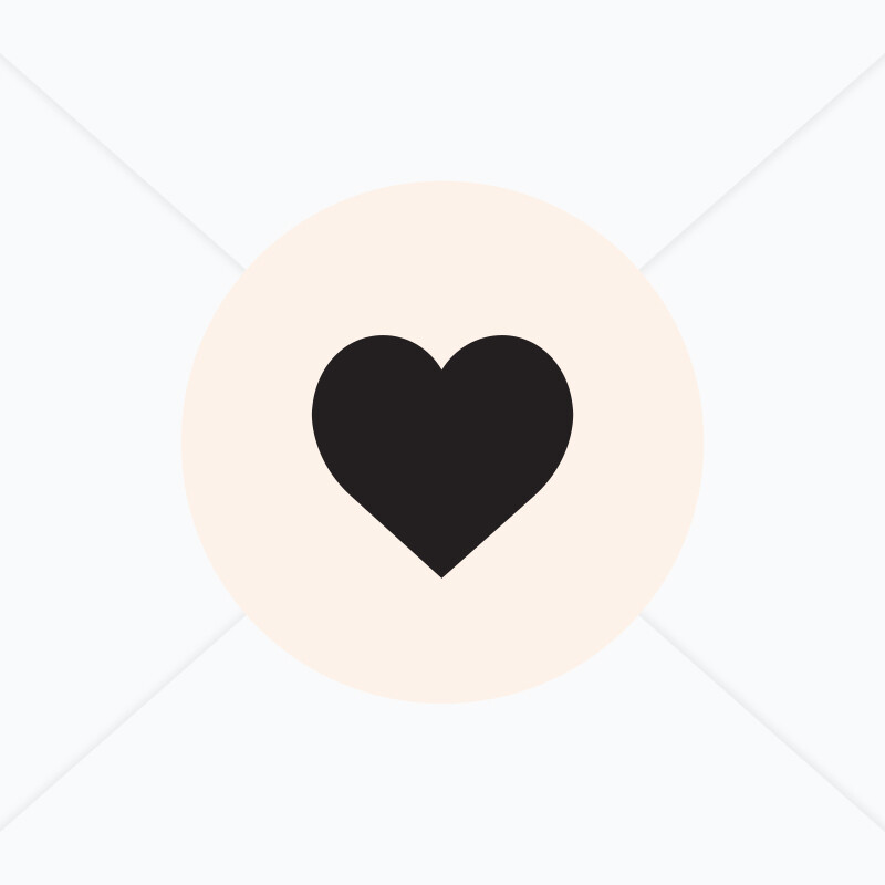 Stickers de naissance cœur pour faire-part à pois fille