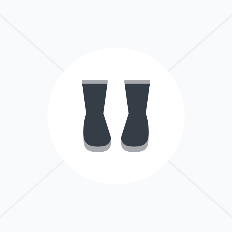 Stickers de naissance bottes de pluie