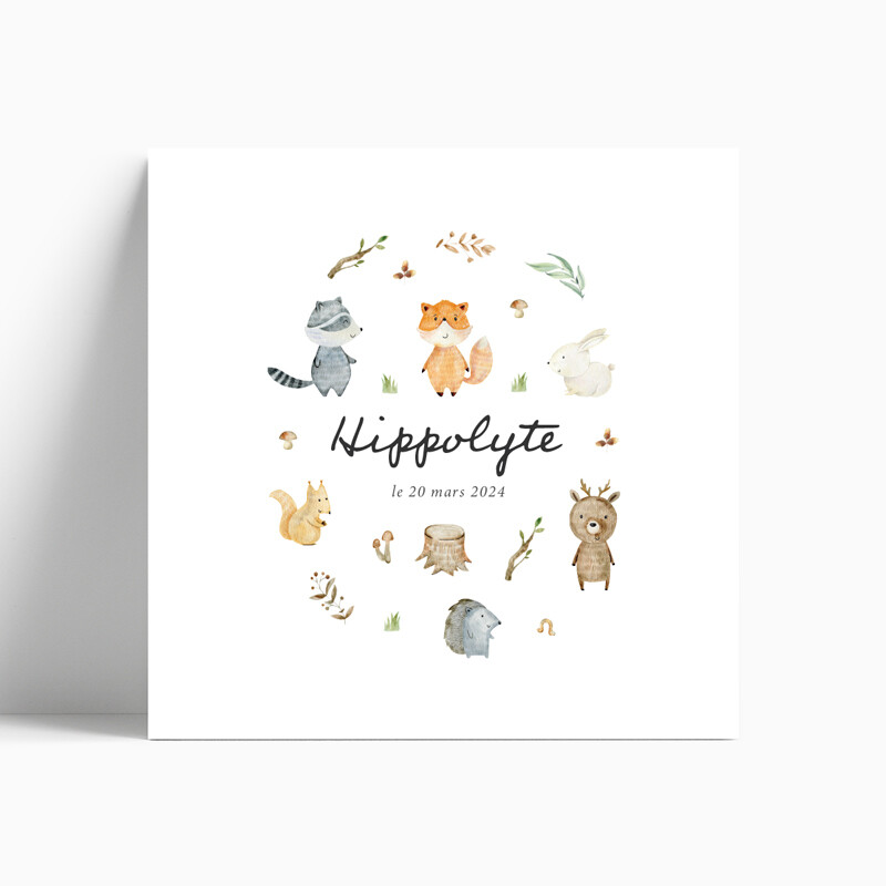 Faire-part de naissance Littlewood