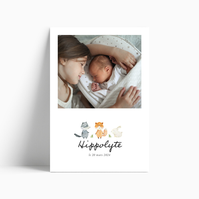 Faire-part de naissance Littlewood (photo)