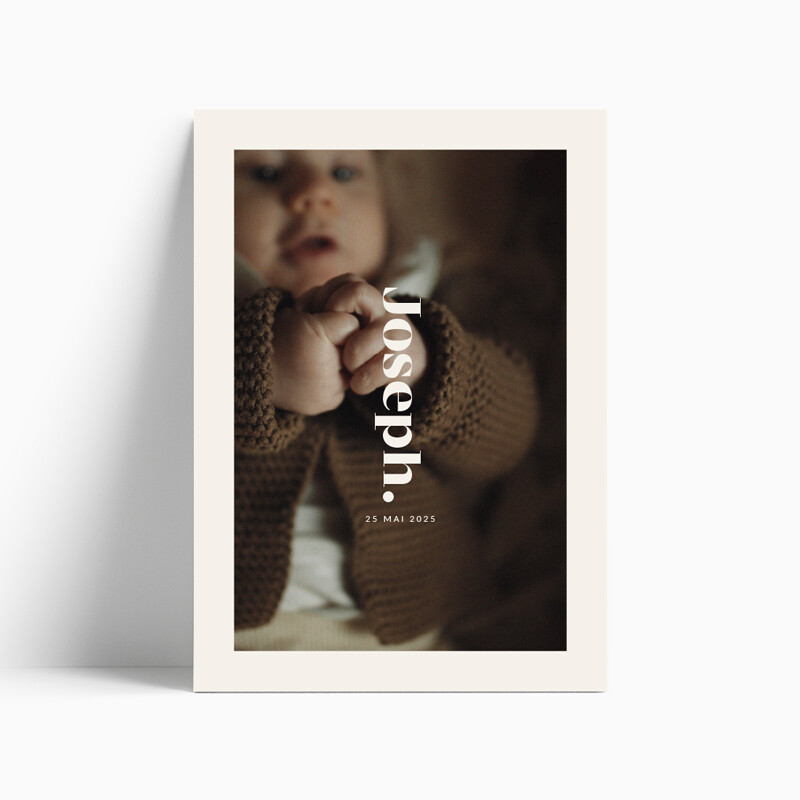 Faire-part de naissance Tendre Moment