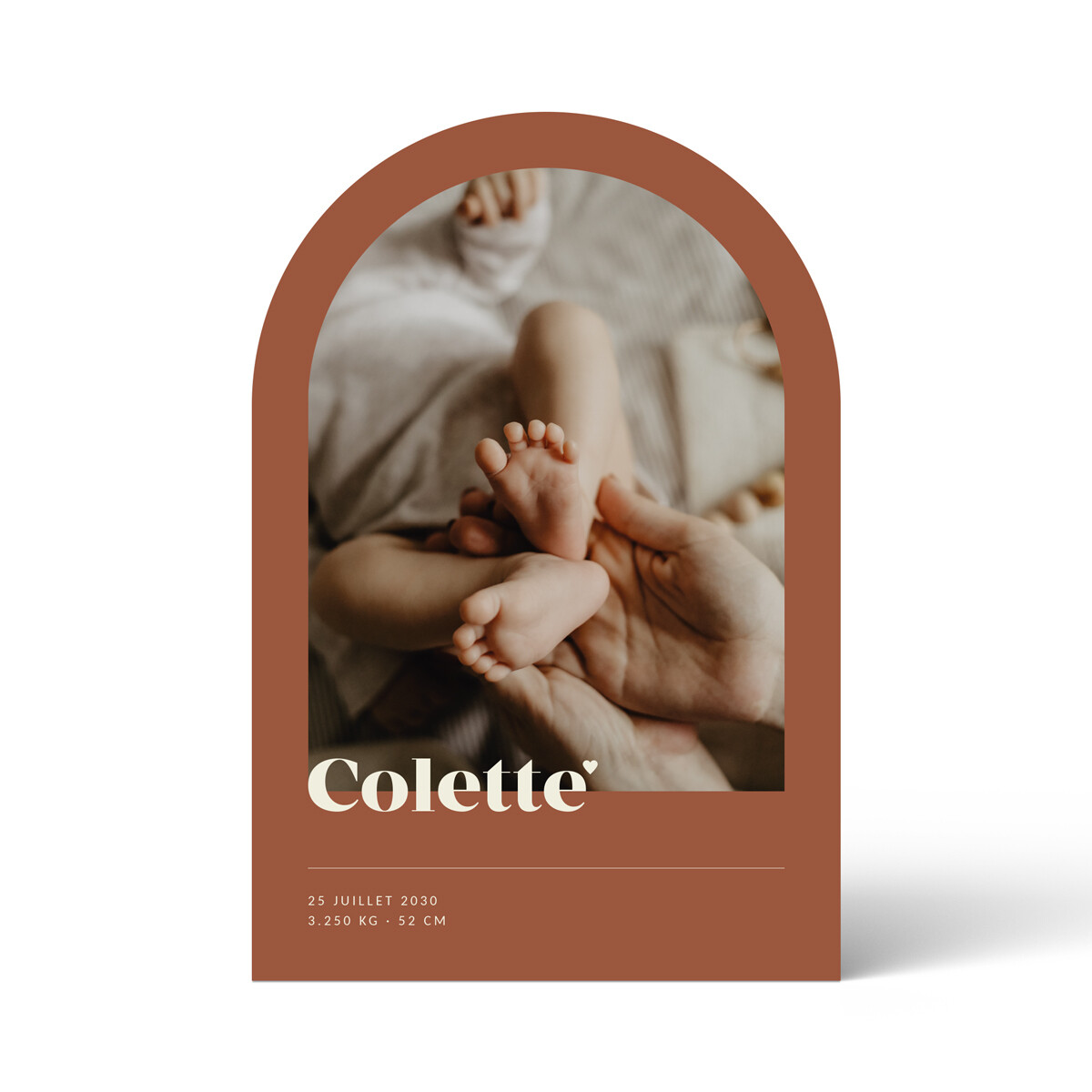 Faire-part de naissance Instant Unique (arche)