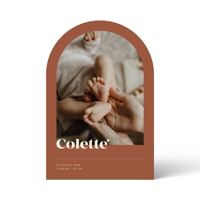 Faire-part de naissance Instant Unique (arche) Faire-part de naissance Instant Unique (arche)
