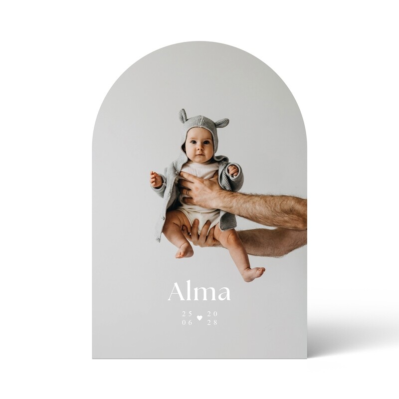 Faire-part de naissance Unique