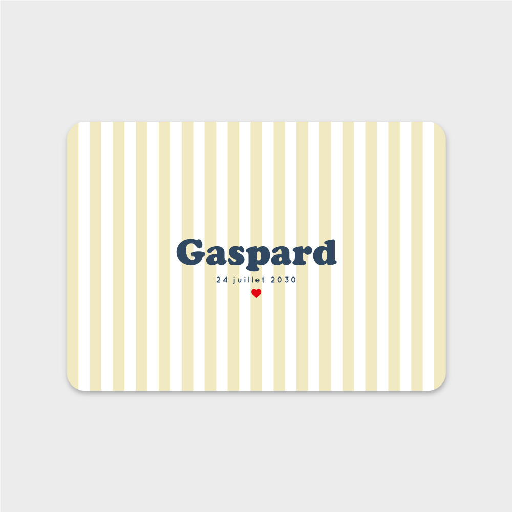 Faire-part de naissance Petit Matelot