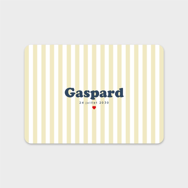 Faire-part de naissance Petit Matelot