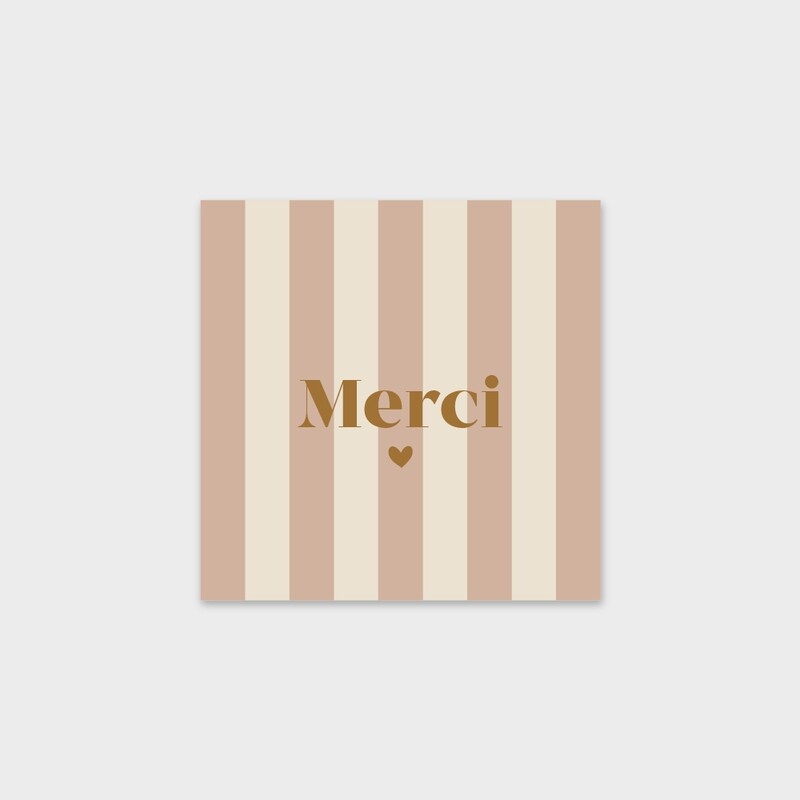 Carte de remerciement naissance &quot;Alma&quot;