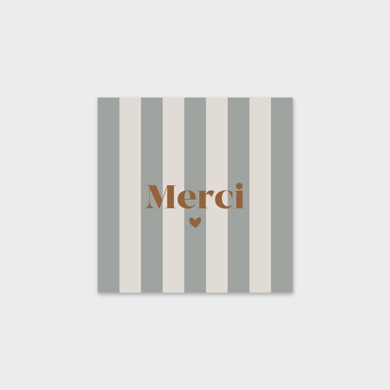 Carte de remerciement naissance &quot;Harry&quot;
