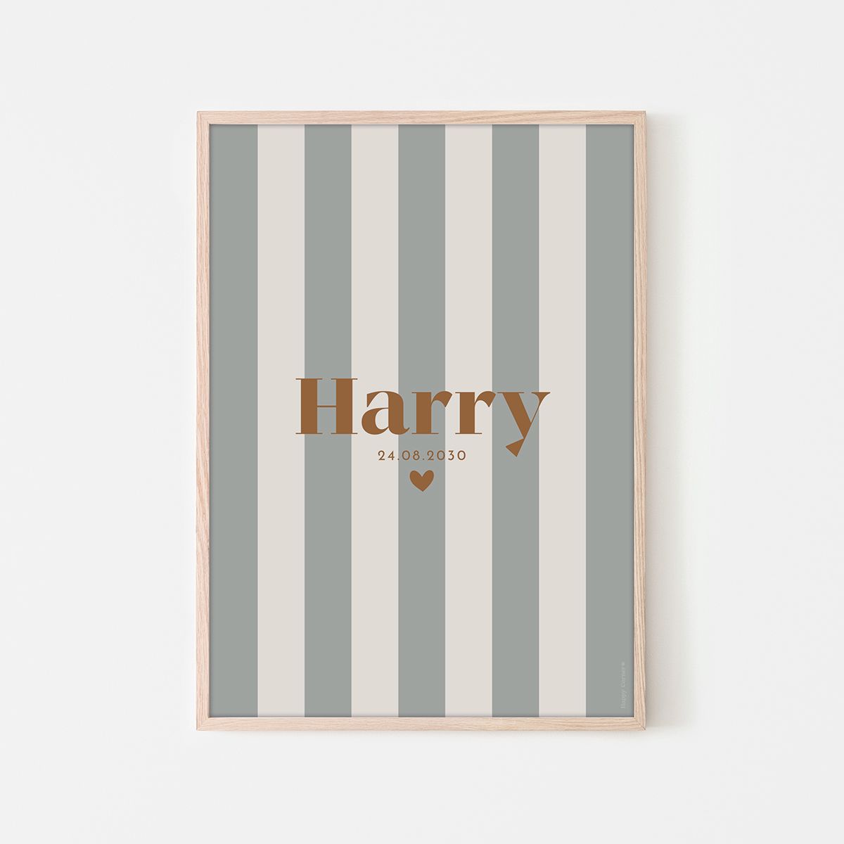 Affiche naissance à personnaliser Harry