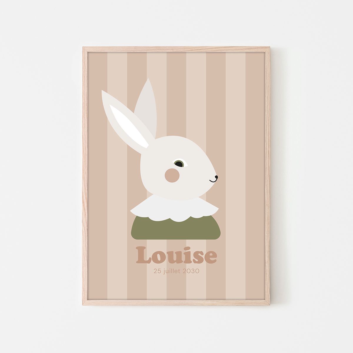 Affiche prénom à personnaliser &quot;Lucette&quot;