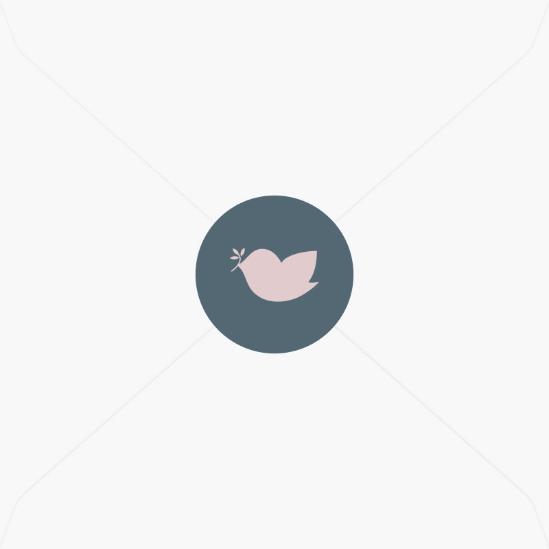 Stickers de naissance oisillon et sa brindille pour fille
