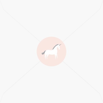 Stickers de naissance licorne pour fille Stickers de naissance licorne pour fille
