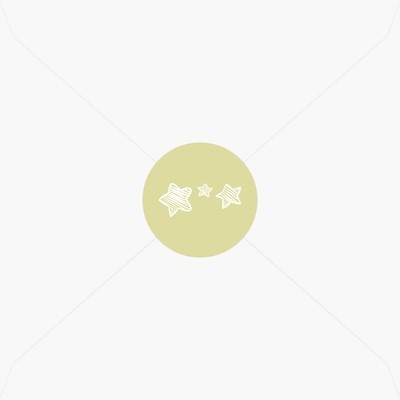 Stickers de naissance ballon et étoiles pour garçon