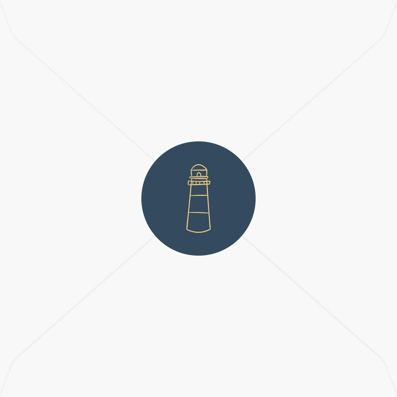 Stickers de naissance phare breton, ancre marine et/ou petite baleine