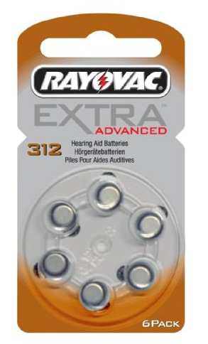 Batteri Rayovac 312