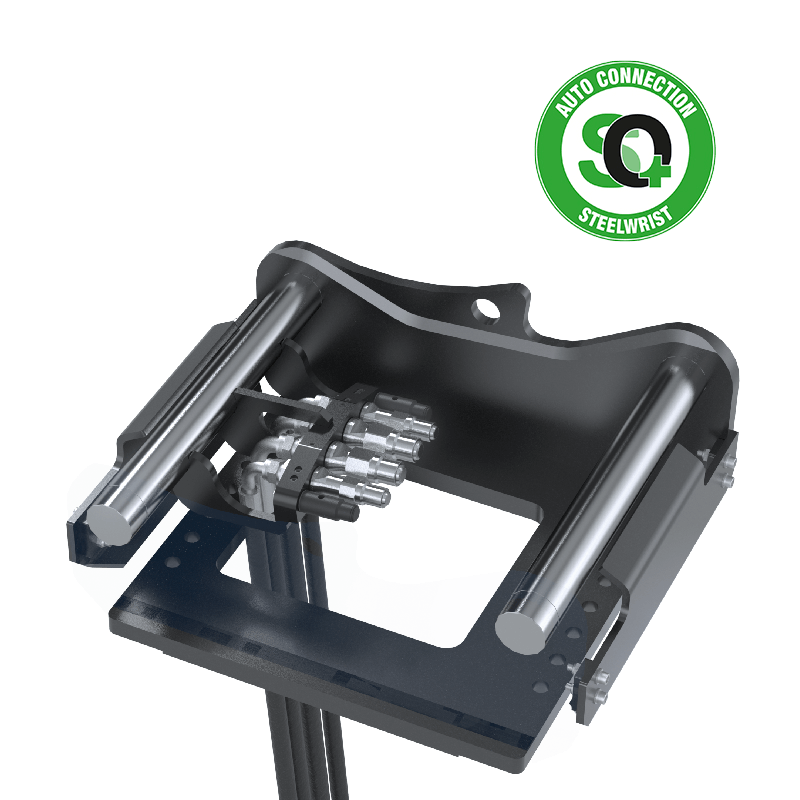 SQ Adapterplatta S50, S60, S70, S80, S90  för intern slangdragning