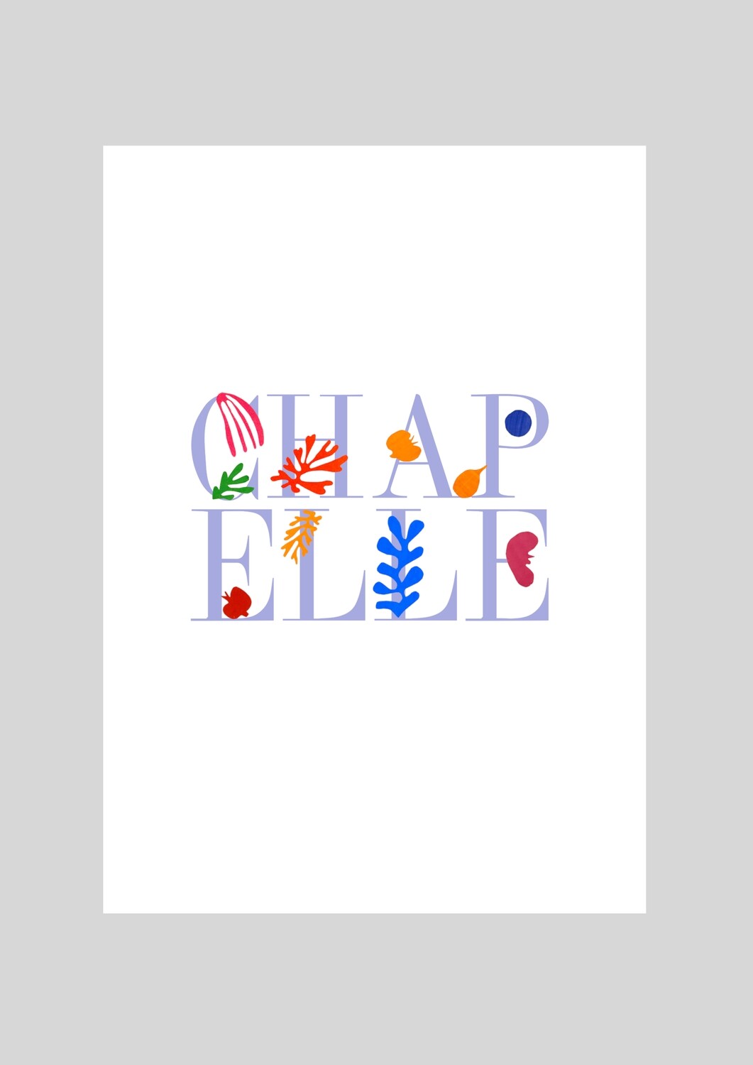 Print &quot;CHAPELLE&quot;
