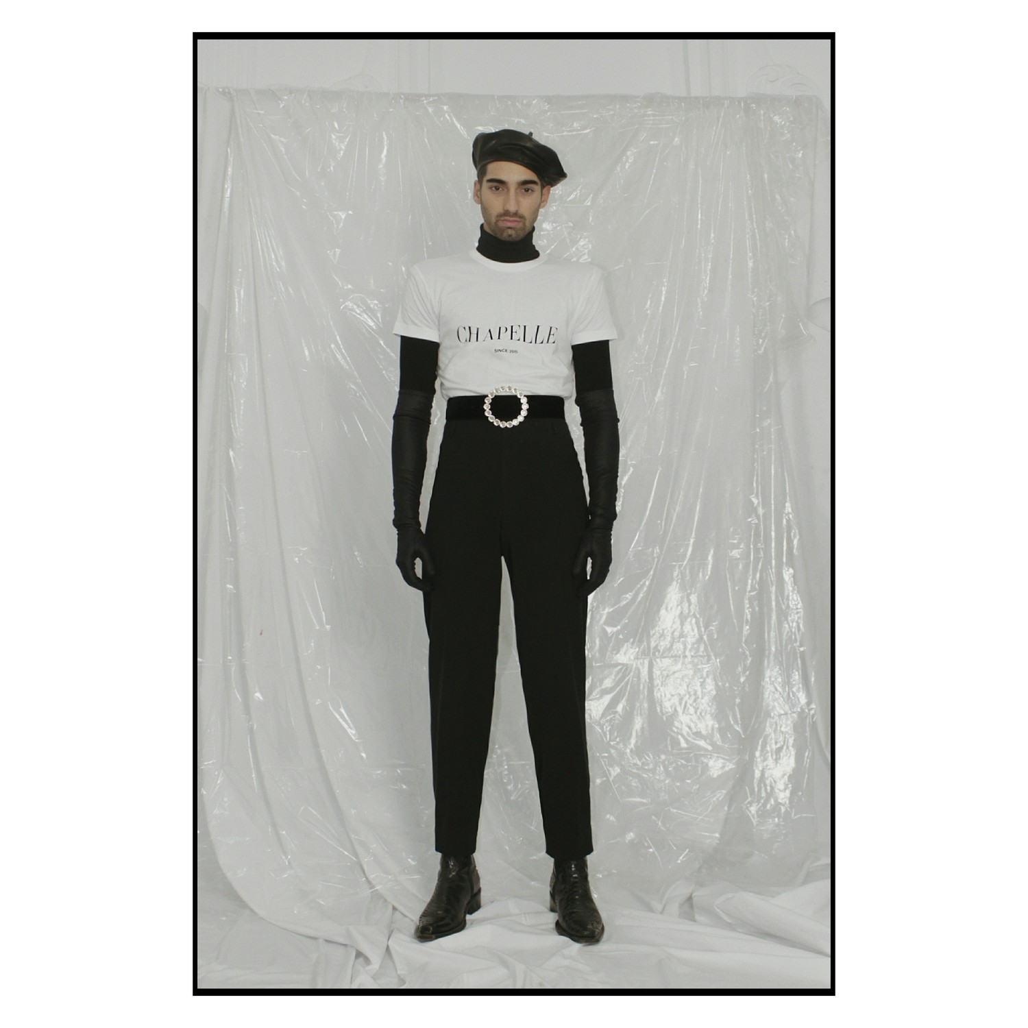Camiseta logo CHAPELLE - Distorsionado