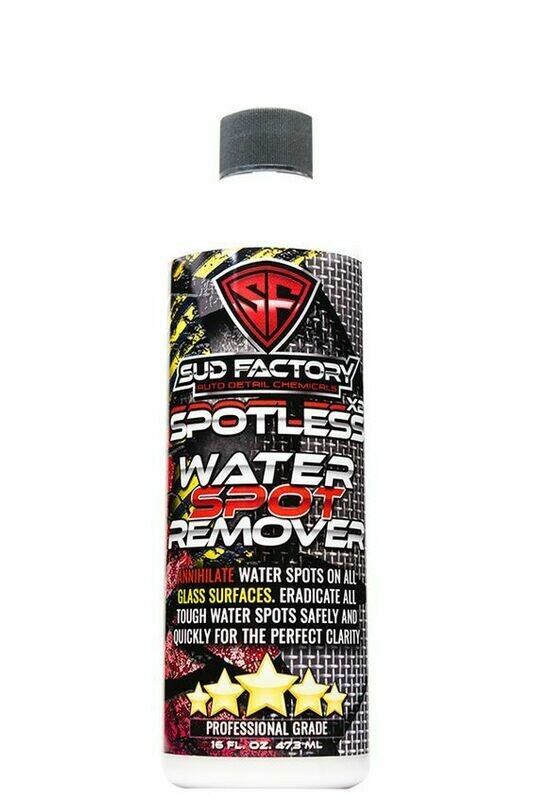 SPOTLESS X2 Glass Water Spot Eliminator / removedor de gota seca en vidrios.