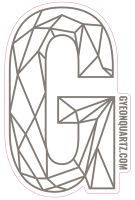 G Sticker Silver 400mm x 254,8mm