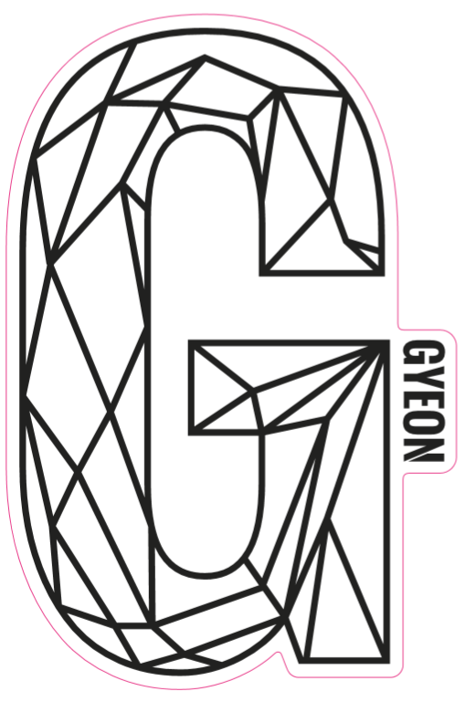 G Sticker Black 200mm x 131,3mm