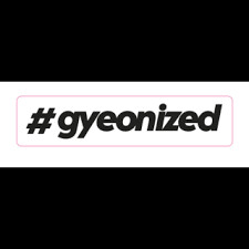#gyeonized Sticker Black 17,9 mm x 100 mm / postal
