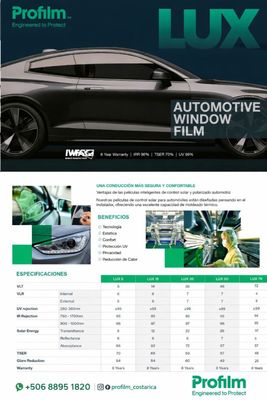 Polarizado PROFILM LUX 05 / TOPE DE LINEA