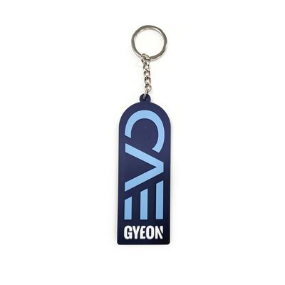 RUBBER KEY RING - EVO blue / llavero