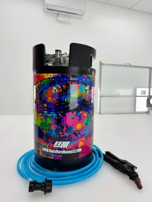 TANQUE DE 2.5 GALLONES  (PISTOLA DENTRO DEL TANQUE)