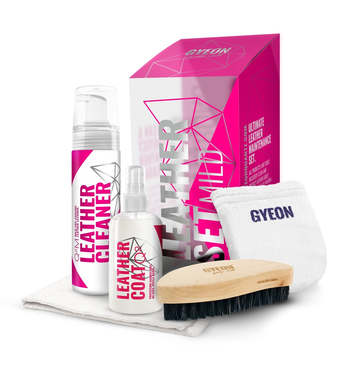 Q²M Leather Set natural 200ml