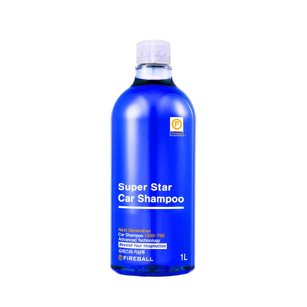 FIREBALL SUPER STAR CAR SHAMPOO BLUE-1000ML