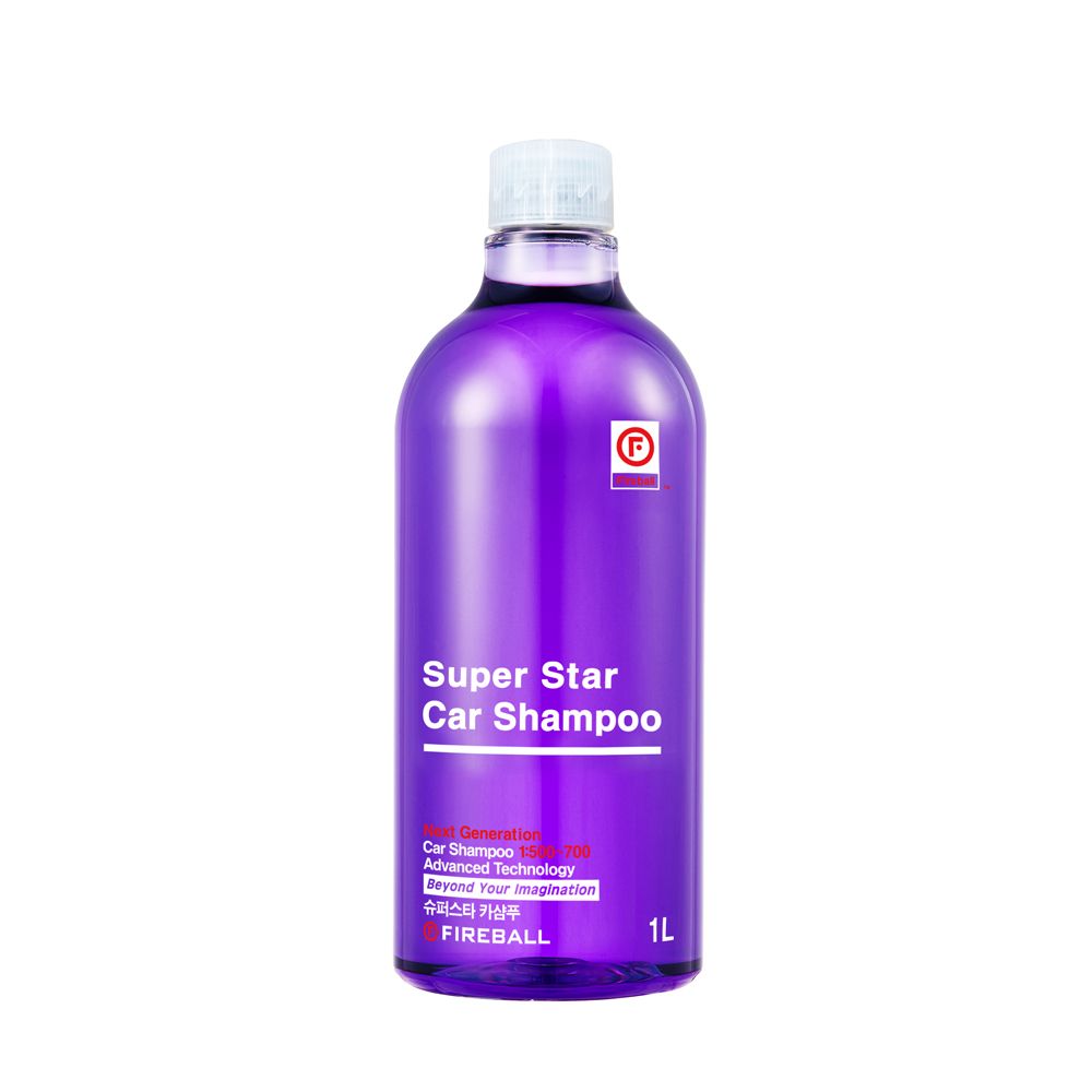 FIREBALL SUPER STAR CAR SHAMPOO PURPLE-1000ML
