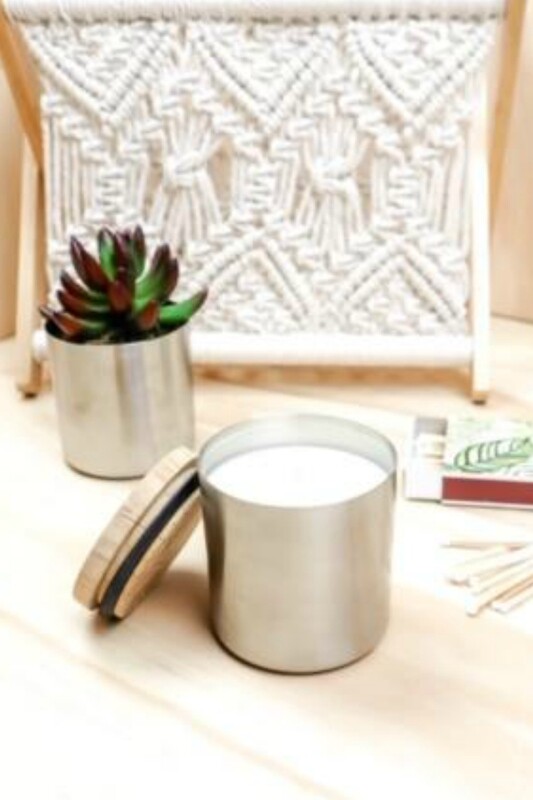 Milk + Rosewood Candle