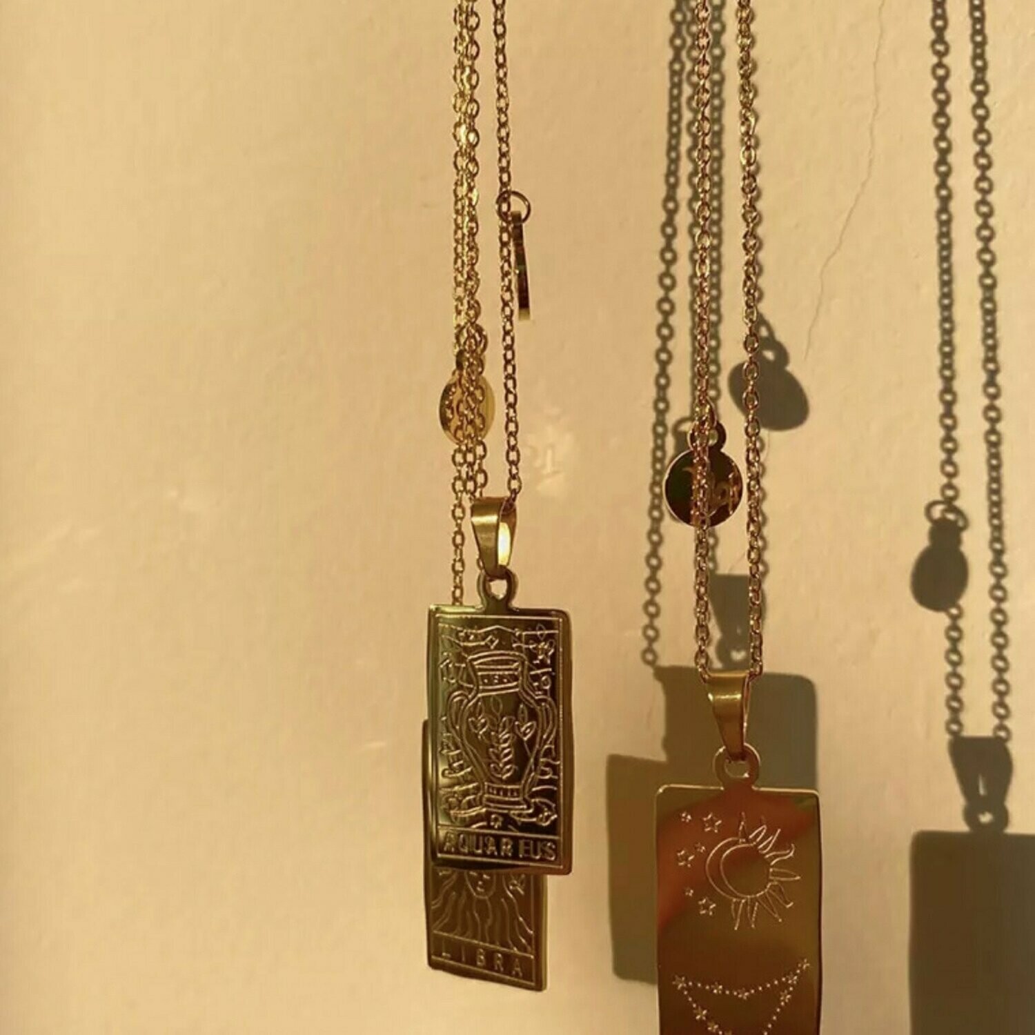 Zodiac Tablet Necklace