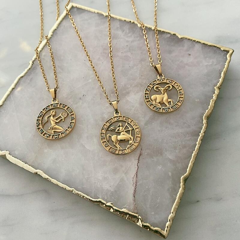Zodiac Dial Necklace