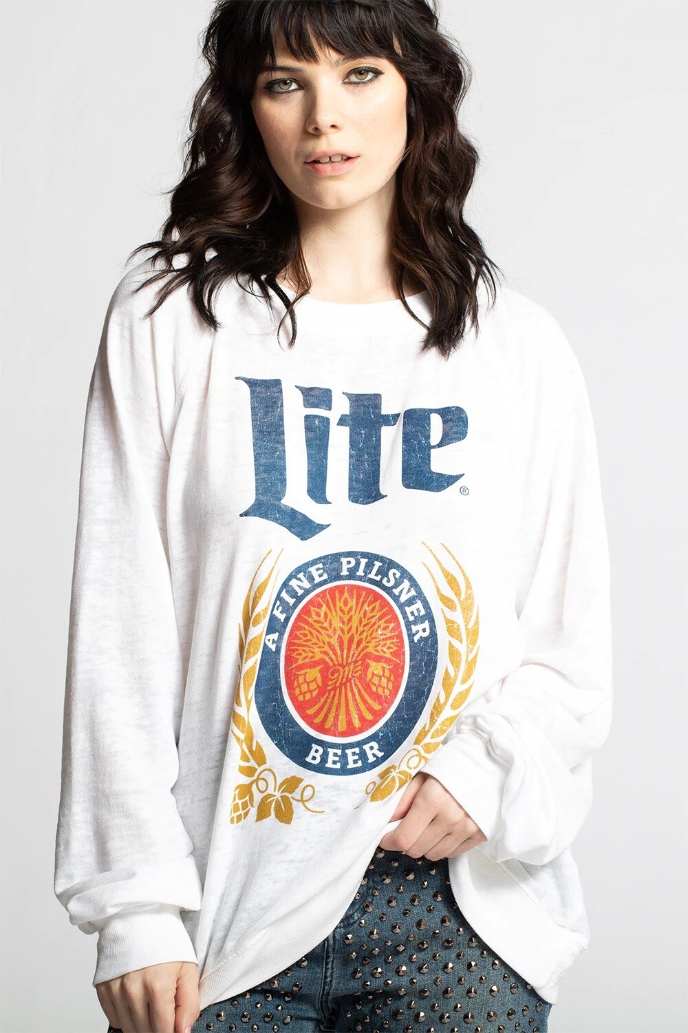 Miller Lite Burnout Sweatshirt